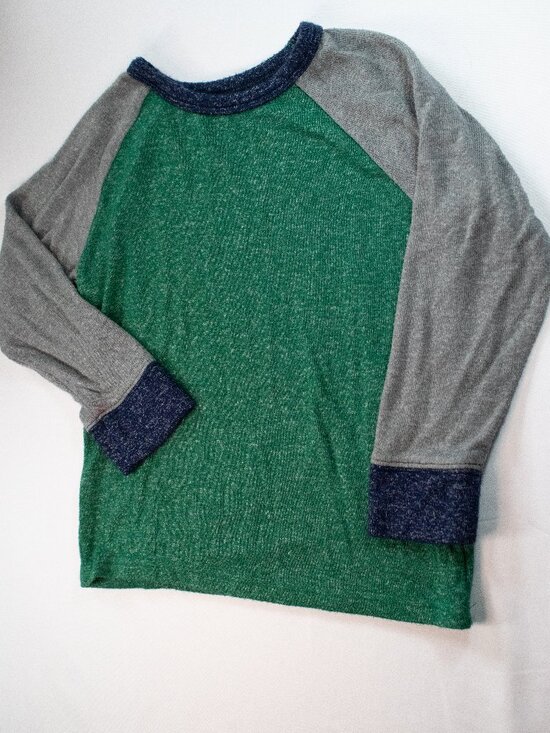 The Children's Place Other - Boys 3T The Children's Place Long Sleeve Top Blue Green Gray